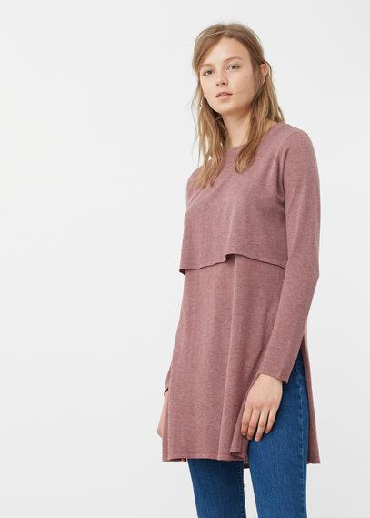 Mango Mango Double-layer Sweater