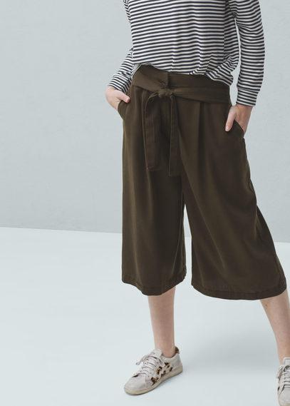 Mango Mango Soft-fabric Palazzo Trousers