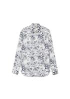 Mango Man Mango Man Slim-fit Tropical Print Shirt