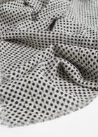 Mango Man Mango Man Polka-dot Cotton Scarf