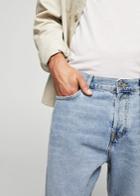 Mango Man Mango Man Ripped Details Loose Jeans