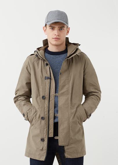 Mango Man Mango Man Hooded Cotton Parka