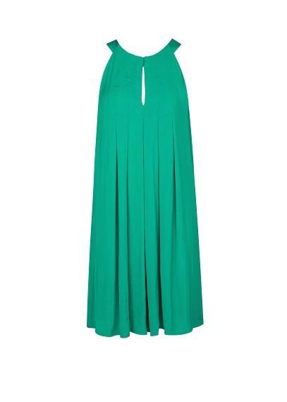 Mango Halter Neck Flared Jumpsuit