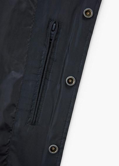 Mango Man Mango Man Contrast Edges Bomber Jacket