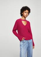 Mango Mango Pearls Neckline Sweater