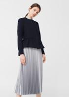 Mango Mango Fluted Hem Jacket