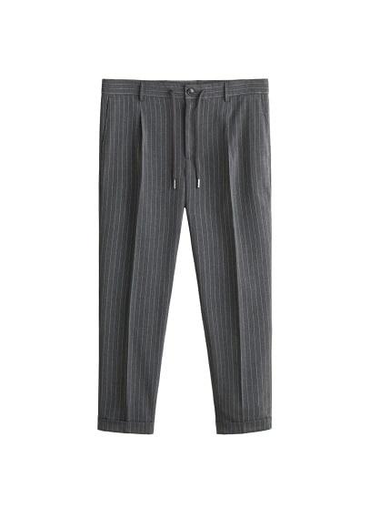 Mango Man Mango Man Regular-fit Pinstripe Trousers