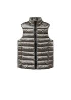 Violeta By Mango Violeta By Mango Pocketed Quilted Gilet