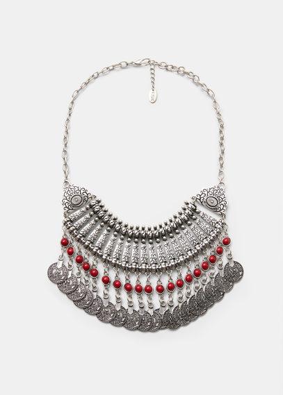 Mango Mango Pendant Waterfall Necklace