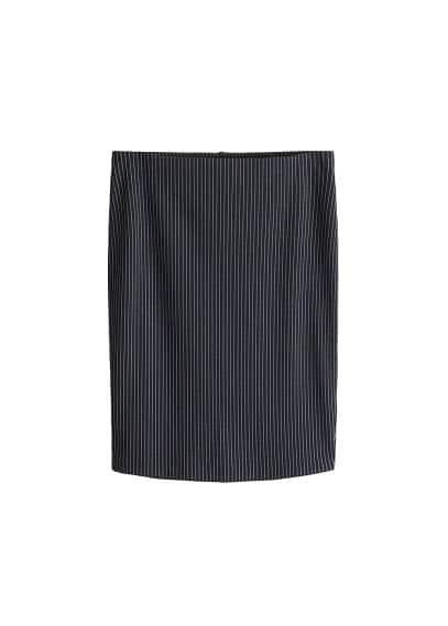 Violeta By Mango Violeta By Mango Pinstripe Skirt