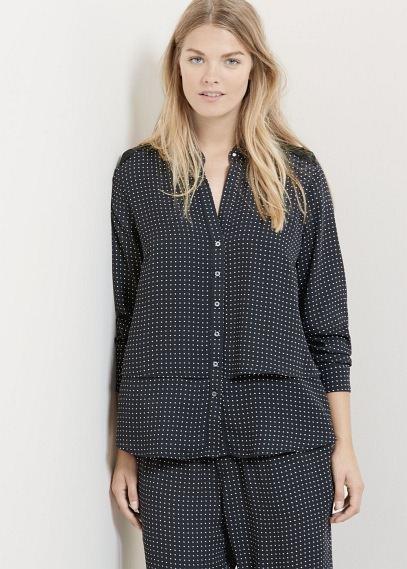 Violeta By Mango Violeta By Mango Polka-dot Print Blouse