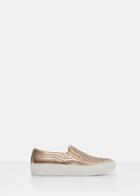 Violeta By Mango Violeta By Mango Metallic Effect Sneakers
