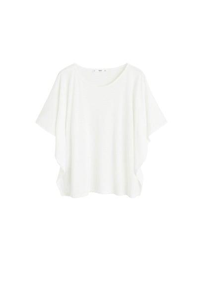 Mango Mango Textured Knit T-shirt
