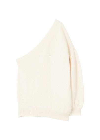Mango Mango Asimetric Cotton Sweater