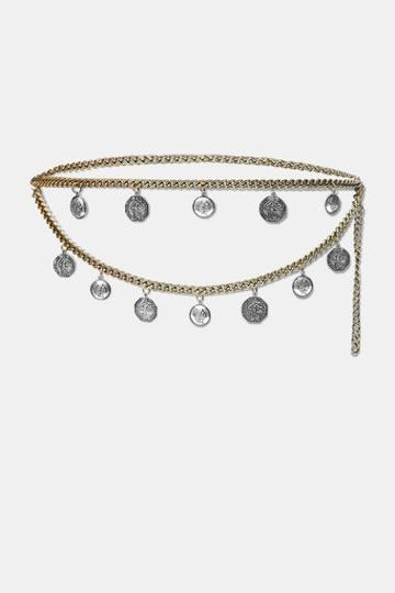 Mango Coins Chain Belt
