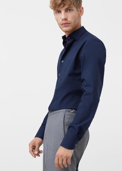 Mango Man Mango Man Bird's Eye Wool-blend Suit Trousers