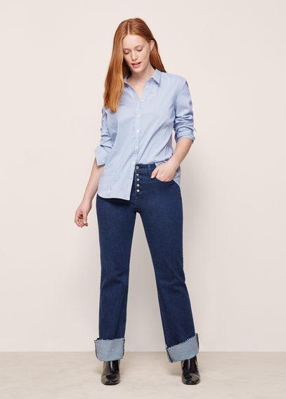 Violeta By Mango Violeta By Mango Fine-stripe Shirt
