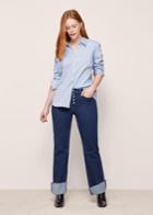 Violeta By Mango Violeta By Mango Fine-stripe Shirt