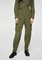 Mango Mango Cargo Pants