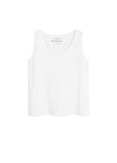 Violeta By Mango Violeta By Mango Cotton Organic Top