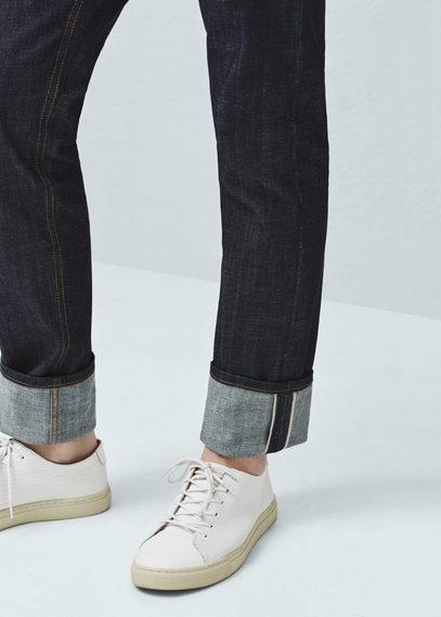 Mango Man Mango Man Straight-fit Selvedge Xavi Jeans