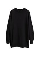 Mango Mango Contrast Inner Oversize Jumper