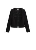 Mango Mango Tassels Embellishment Jacket