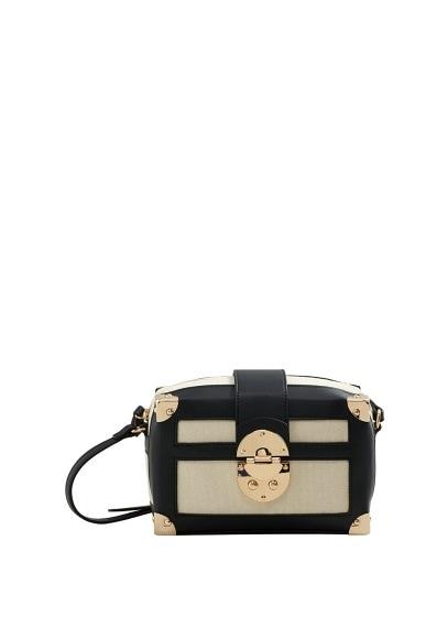 Mango Mango Bicolor Coffer Bag