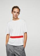 Mango Mango Elastic Sash T-shirt