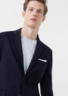 Mango Man Mango Man Slim-fit Plush Blazer