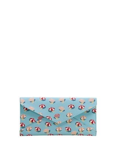 Mango Mango Beach Print Wallet