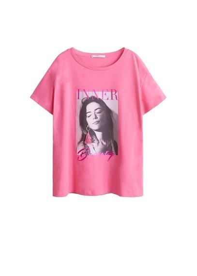 Violeta By Mango Violeta By Mango Bead Printed T-shirt