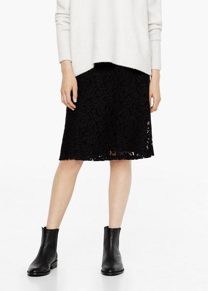 Mango Mango Lace Skirt