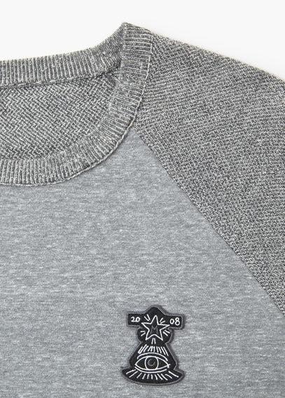 Mango Man Mango Man Contrast Panel Sweater