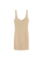 Mango Mango Knit Linen-blend Dress