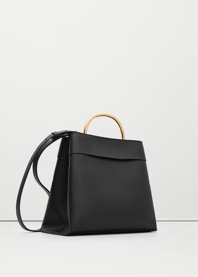 Mango Mango Metallic Handle Tote Bag