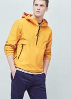 Mango Man Mango Man Hooded Pouch Pocket Jacket