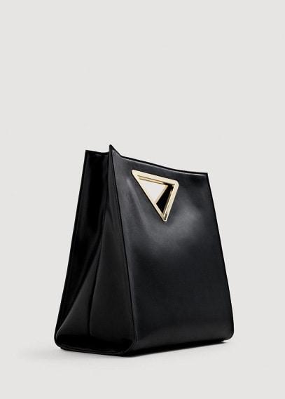 Mango Mango Metallic Handle Bag