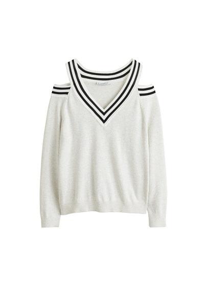 Violeta By Mango Violeta By Mango Off Shoulders Sweater