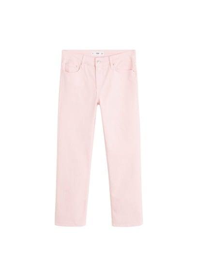 Mango Mango Color Straight Jeans