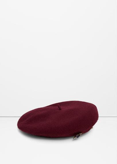 Mango Mango Beads Wool Beret