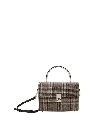 Violeta By Mango Violeta By Mango Prince Of Wales Coffer Bag