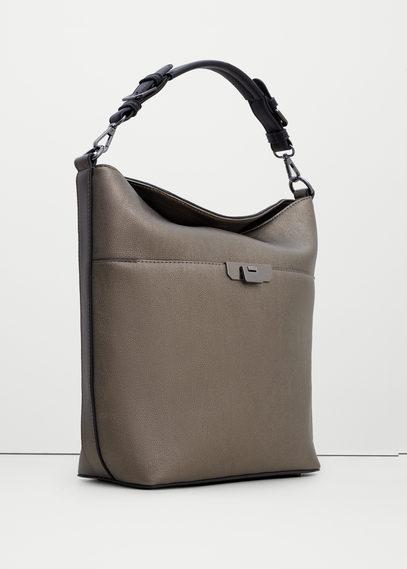 Mango Mango Pebbled Hobo Bag