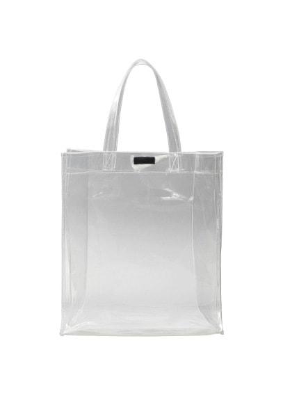 Mango Mango Vinyl Shopper Bag