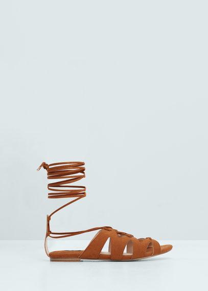 Mango Mango Criss-cross Straps Sandals