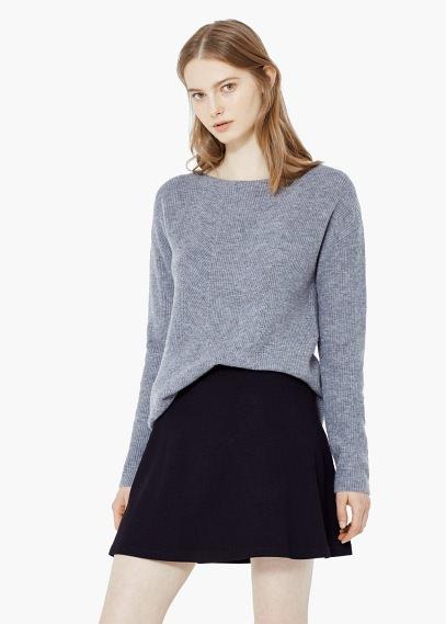 Mango Mango Wool-blend Knit Sweater