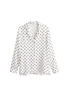 Mango Mango Satin Print Shirt