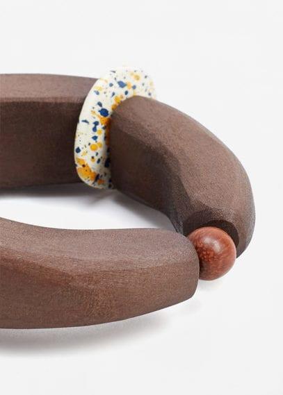 Mango Mango Bracelet Wood
