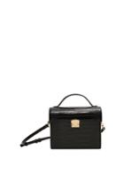 Mango Mango Croc-effect Chest Bag