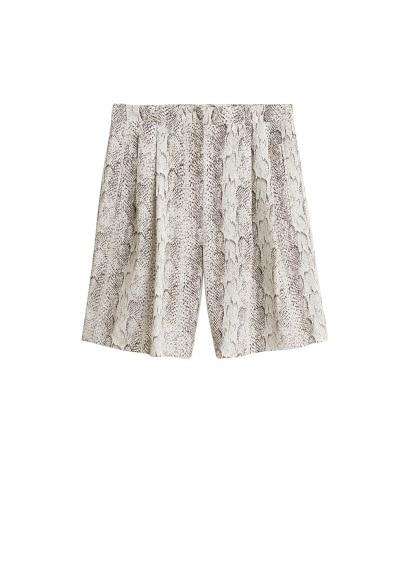 Mango Mango Snake Print Short